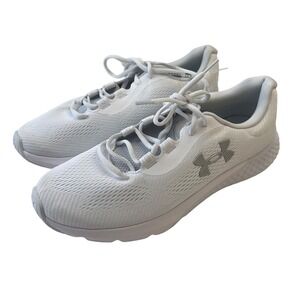 New Under Armour Charged Rogue 3‎ Running Shoes Lightweight White Womens Size 12